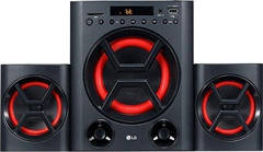 LG LK72B XBOOM オーディオシステム 合計出力電力40W スピーカー LG LK72B Boom Blastic 40 W 2.1 Channel USB Multimedia Speaker